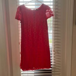 Karl Lagerfeld orange dress size 10
